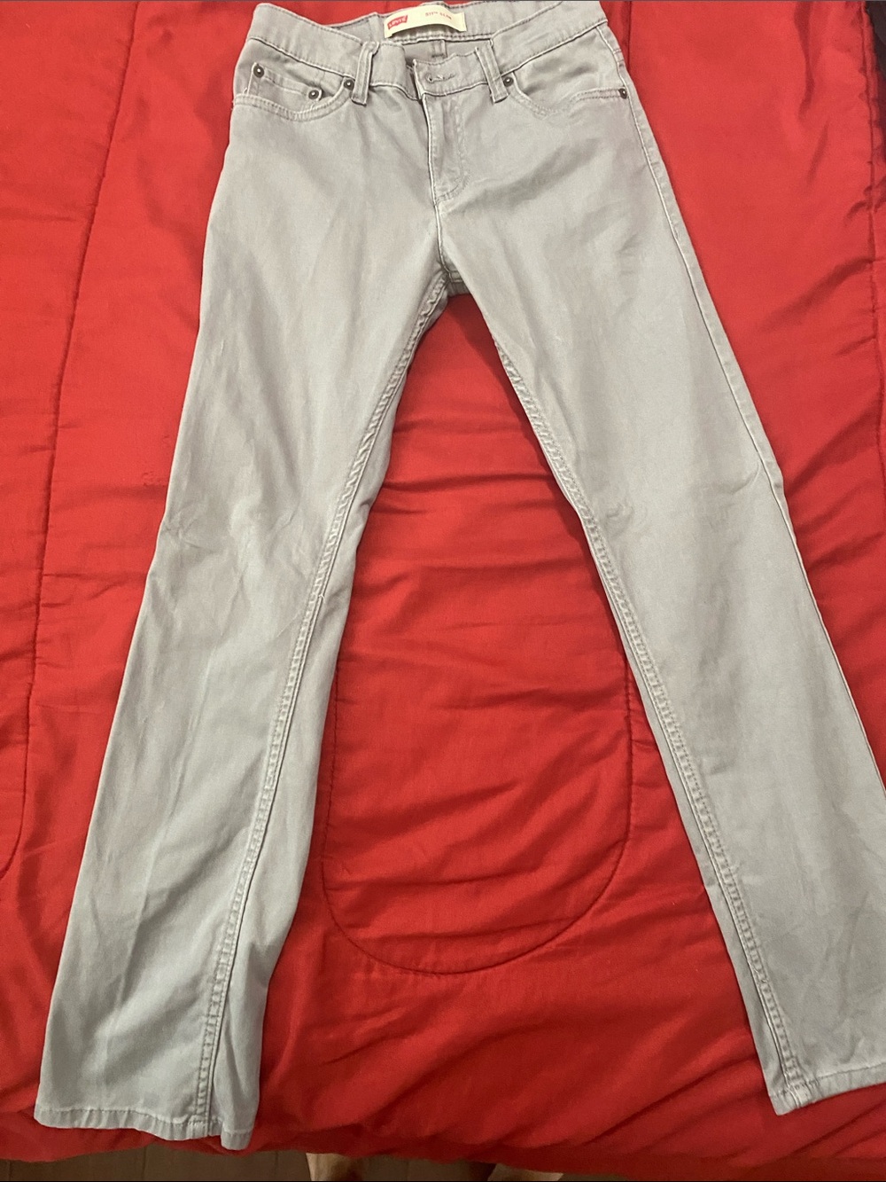 Levi's Light Gray Kids' Jeans